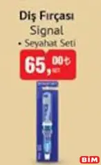 SİGNAL DİŞ FIRÇASI SEYAHAT SETİ SİGNAL DİŞ FIRÇASI SEYAHAT SETİ